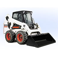 Аренда мини погрузчика Bobcat. Мини погрузчик Bobcat в аренду на гусеницах