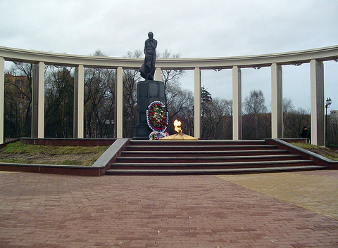 Мемориальный комплекс в память погибшим в ВОВ город Пушкино