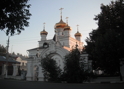 Старообрядческий храм Георгия Победаносца город Егорьевск